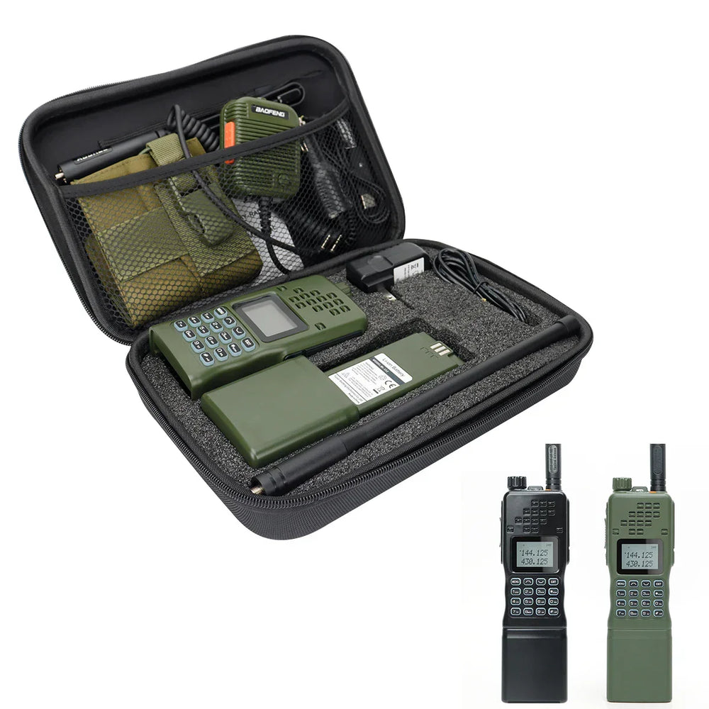 CommGuard Dual-Band-Funkgerät: Robustes Walkie-Talkie für taktische Notfall- und Outdoor-Einsätze.