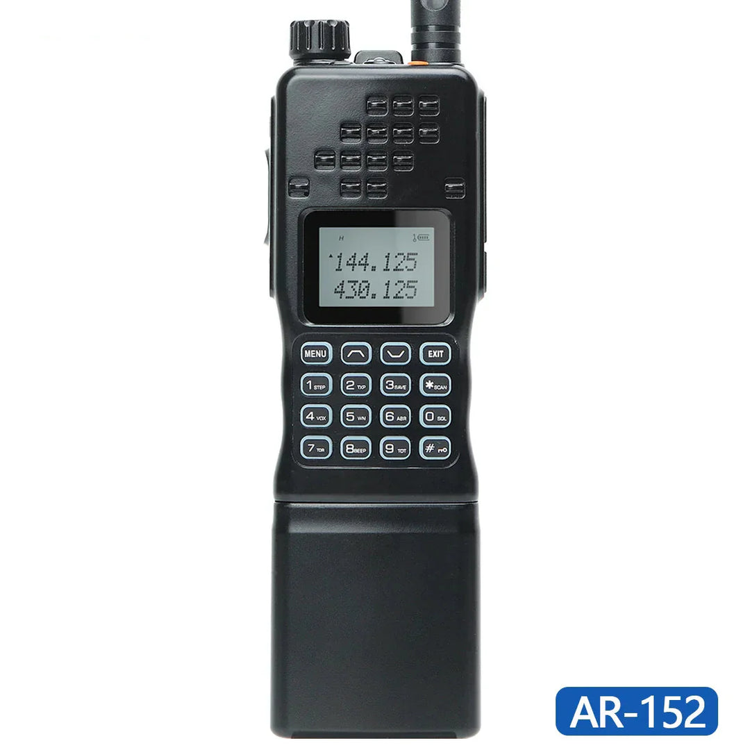 Langlebiges CommGuard Dual-Band-Walkie-Talkie für professionelle Langstrecken-Kommunikation.
