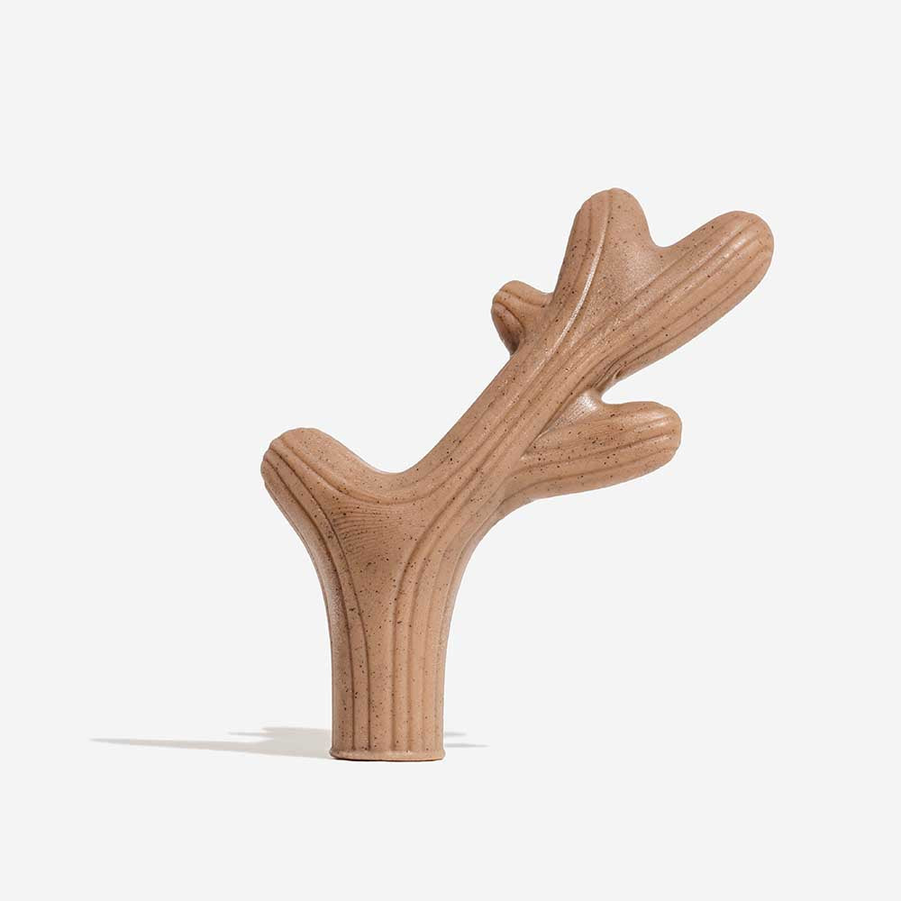 Hochwertiges Hunde Kauspielzeug aus robustem Nylon, mit leckerem Speckgeschmack für Zahnpflege und Spielspaß.