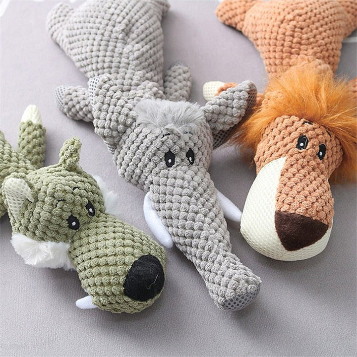 Langlebiges Hundespielzeug aus robustem Material, perfekt für intensive Zahnpflege aktiver Hunde.
