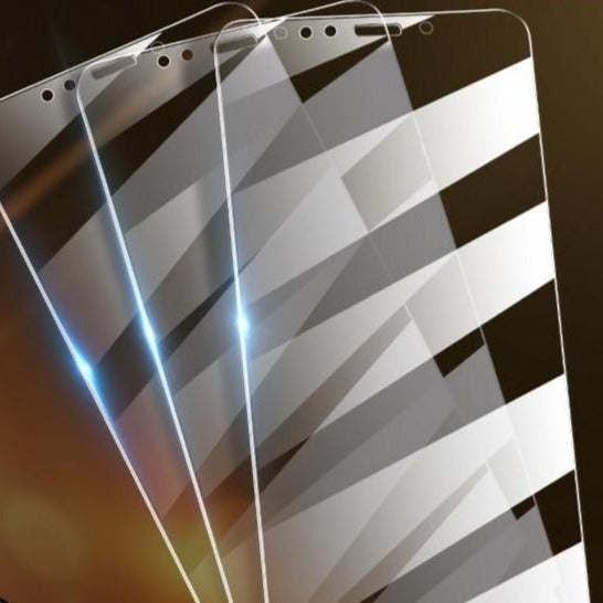 Robustes iPhone Panzerglas Displayschutz. Gehärtetes Glas schützt Ihr Display zuverlässig vor Kratzern und Stößen.
