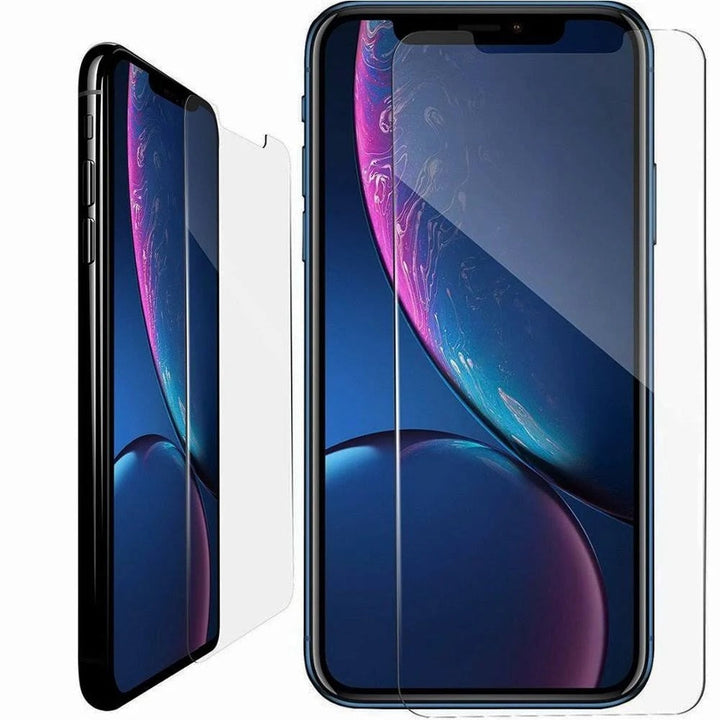 Premium iPhone Panzerglas Schutzfolie. Ultra-dünnes, gehärtetes Glas bietet maximalen Kratz- und Displayschutz.