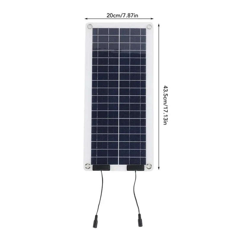 Wasserdichtes & robustes 100W Solarladegerät – perfekt für extreme Outdoor-Bedingungen.