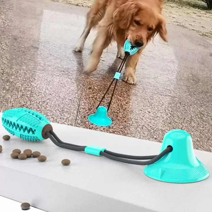 Vielseitiges, robustes Hundespielzeug Zerrtau, ideal für Zerr- und Kauspiele, fördert Aktivität.