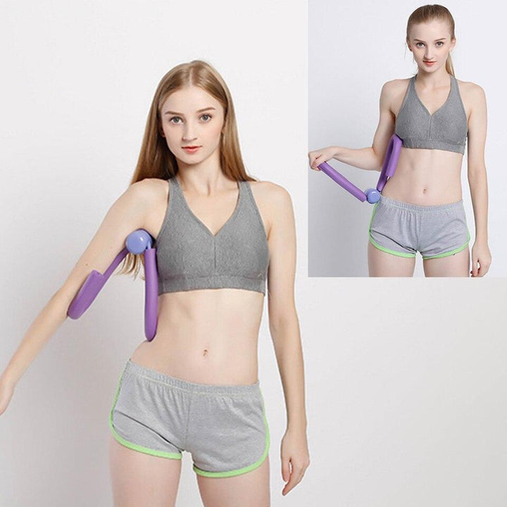 Kompakter Heimtrainer für gezieltes Bein-, Po- & Schenkeltraining. Ideal für effektive Fitnessübungen zuhause.