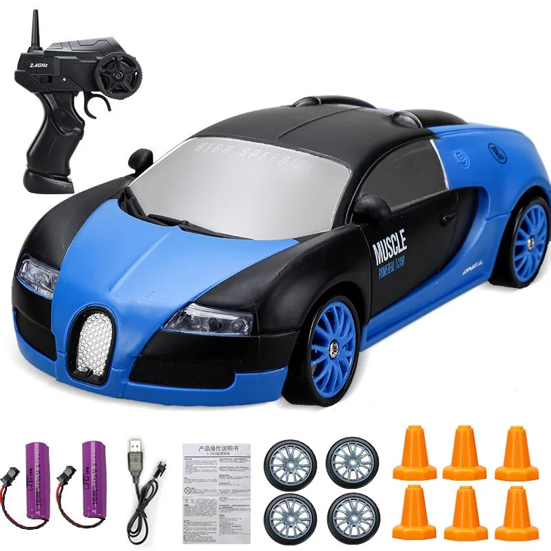 Perfektes Drift Spielzeug: RC Mini Drifter meistert enge Kurven mit Präzision.