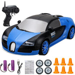 Bugatti Chiron Blau 2x Batterie