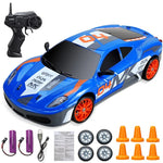 Ferrari 360 Modena Blau 2x Batterie