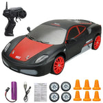 Ferrari 360 Modena Schwarz/Rot