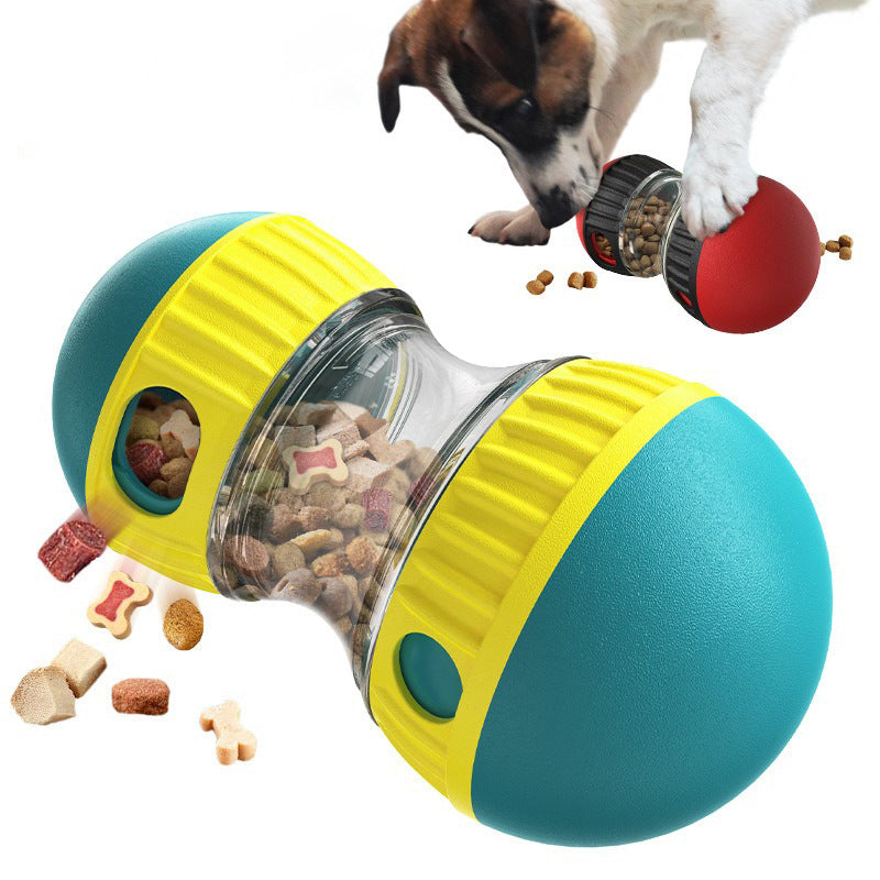 Grünes Beschäftigungsspielzeug für Welpen und Hunde. Fördert geistige Auslastung und Spielspaß.