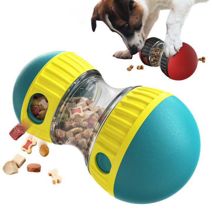 Grünes Beschäftigungsspielzeug für Welpen und Hunde. Fördert geistige Auslastung und Spielspaß.