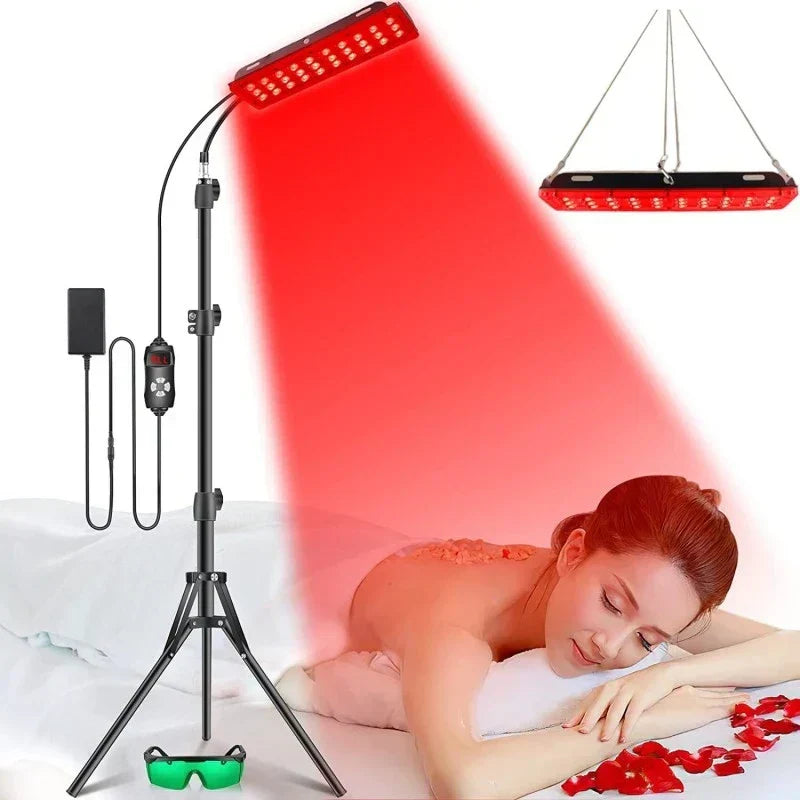 Rotlichttherapiepanel für Tiefenheilung, Schmerzlinderung & Stressabbau. Kompaktes Gerät für Zuhause.