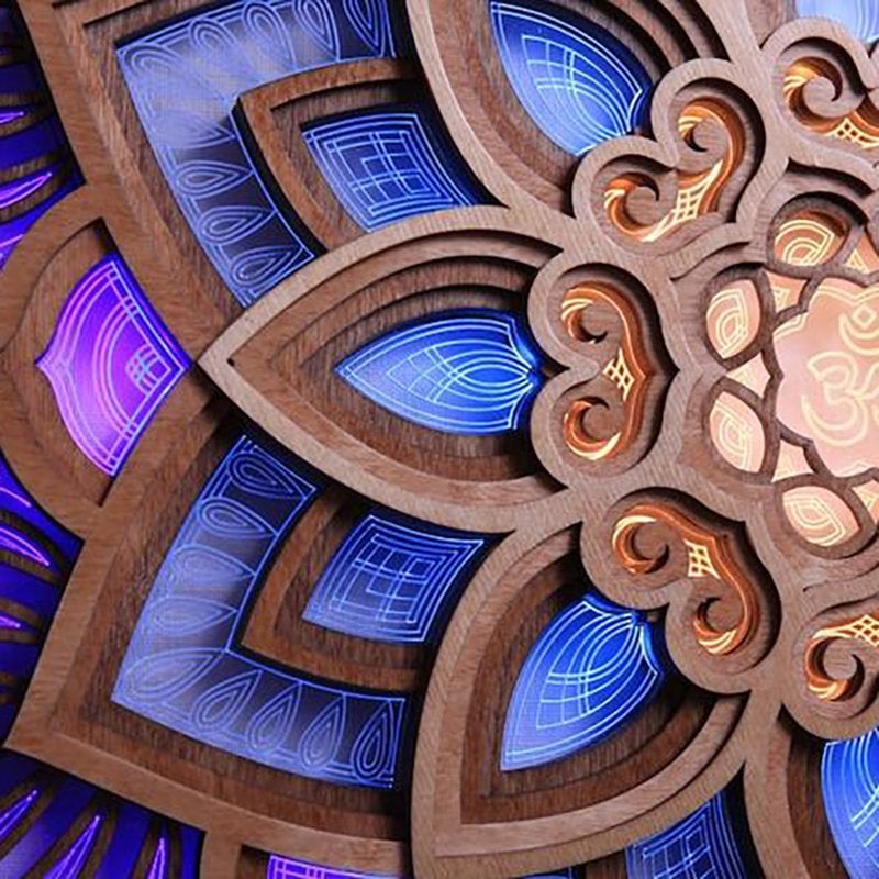 Meditationslampe ZenAura mit warmem, beruhigendem Licht für Harmonie zuhause.
