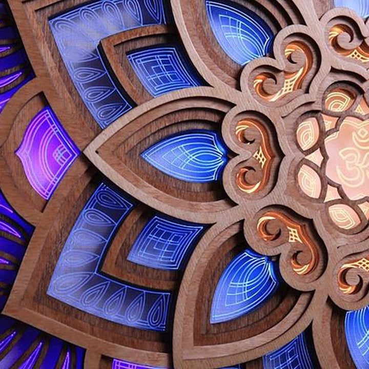 Meditationslampe ZenAura mit warmem, beruhigendem Licht für Harmonie zuhause.