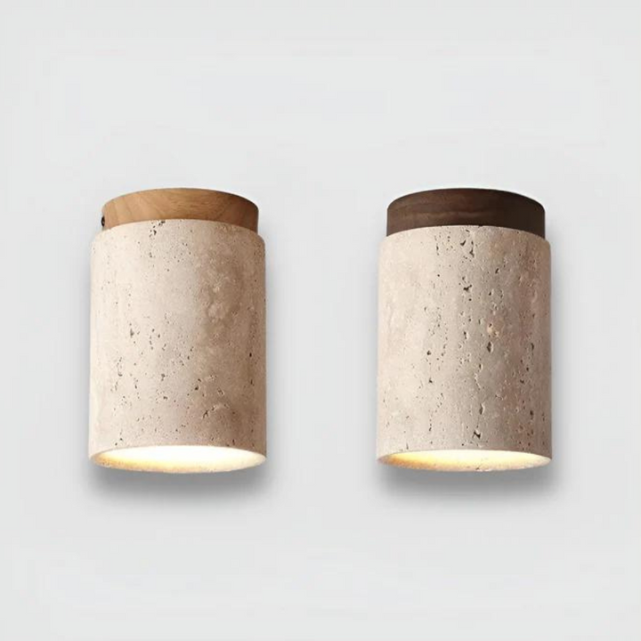 Trendige runde LED-Deckenlampe im japanischen Design. Perfekte Innenleuchte für modernes, minimalistisches Zuhause.