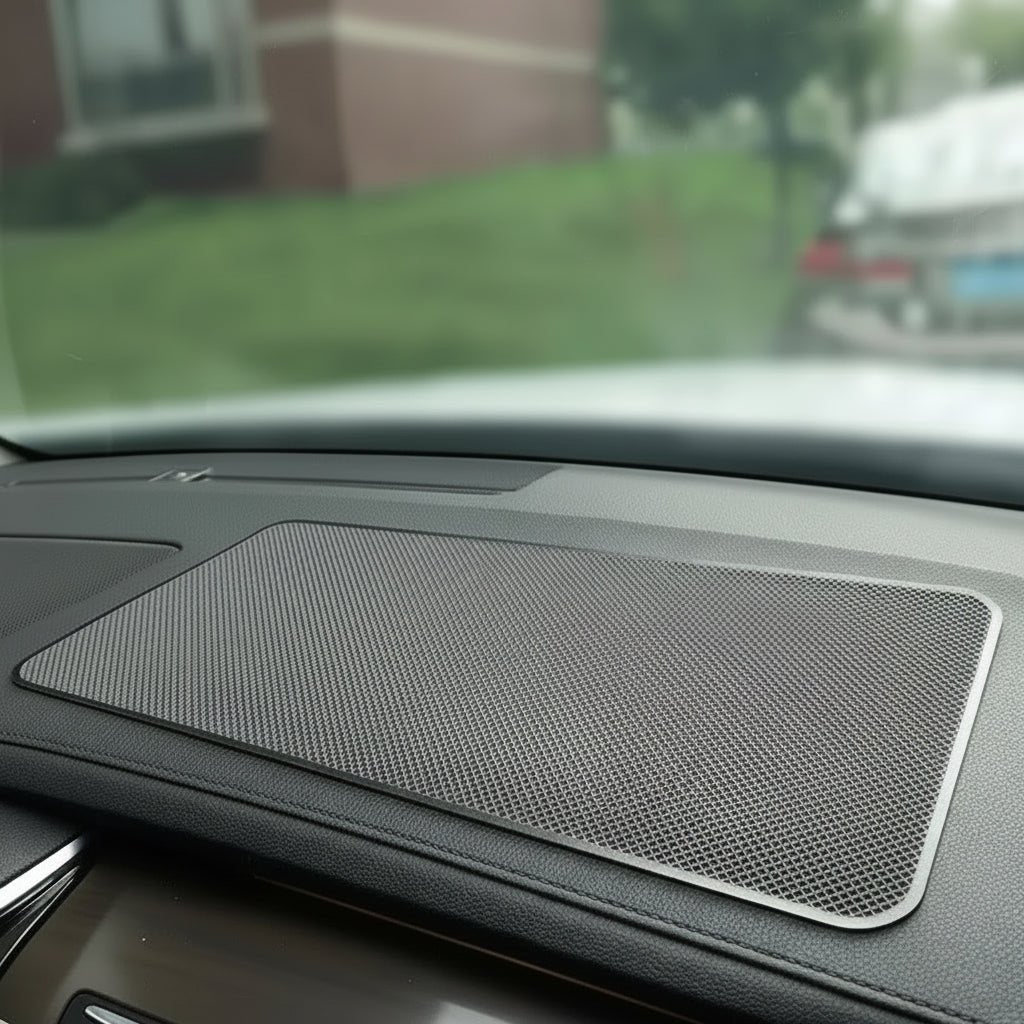 Rutschfeste Armaturenbrettmatte für sicheren Halt von Handy & Schlüssel im Auto. Praktisches Fahrzeug-Zubehör.