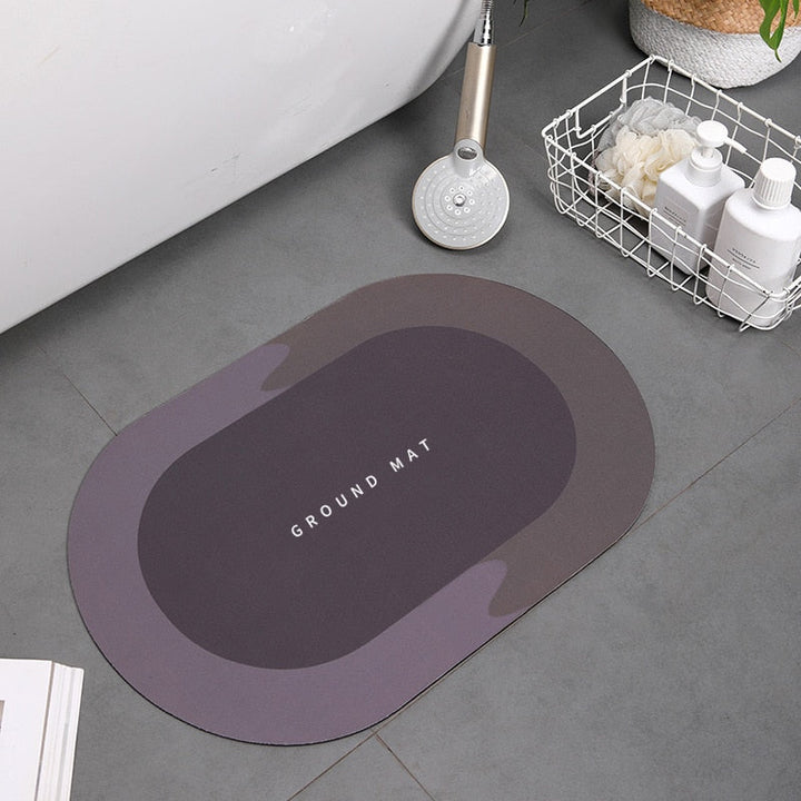 Moderne rutschfeste Badematte, saugfähig, schnelltrocknend – perfekt für Bad & Dusche.