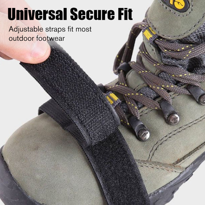 Universelle Schuhspikes für Damen und Herren, garantieren Rutschfestigkeit im Schnee.