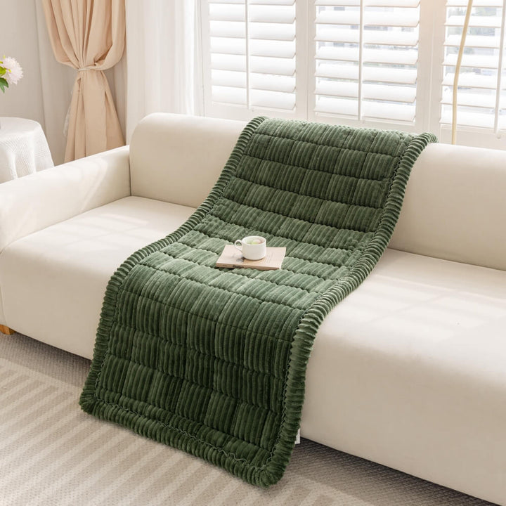 Weiche Flanell Haustiermatte, schützt Sofa, rutschfest, für ein sauberes und ordentliches Zuhause.