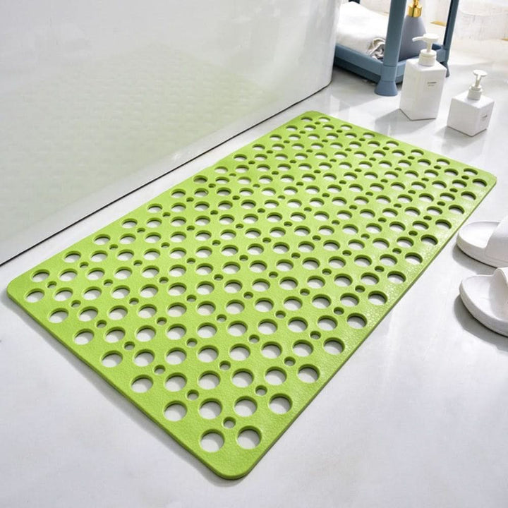 Langlebige SAFEBATH PVC-Antirutschmatte; hygienisch, pflegeleicht & extrem rutschfest für langfristige Sicherheit.