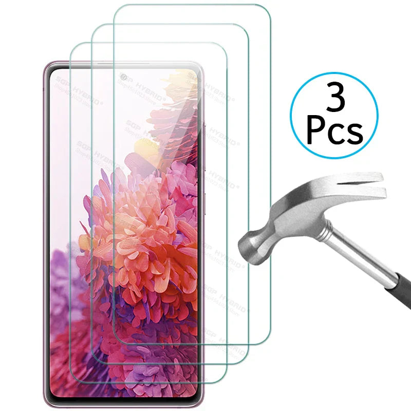 Robuster Galaxy Displayschutz aus gehärtetem Glas: Kratz- & Stoßschutz, kristallklarer Bildschirmschutz.