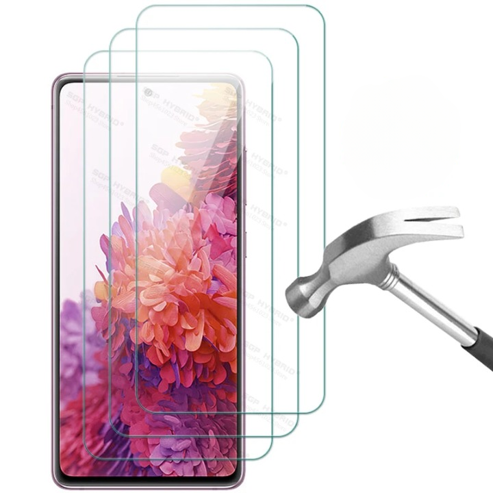 Gehärtete Glas Displayschutzfolie für Samsung Galaxy: Kratz-, Stoß- & Fingerabdruckschutz im Doppelpack.