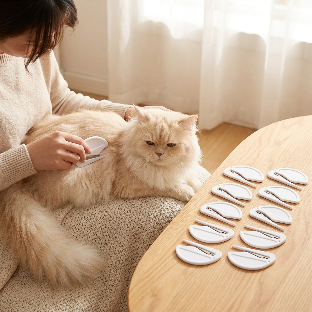 Professioneller Fell-Entwirrer für Hunde und Katzen, garantiert knotenfreies & glänzendes Fell.