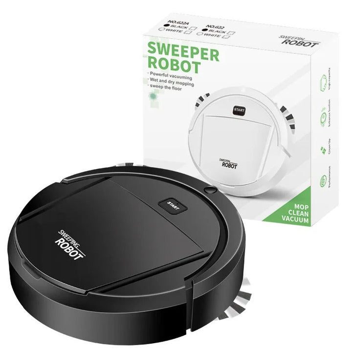 Intelligenter Roboterstaubsauger mit Smart Home Integration. Reinigt leise und effizient für saubere Böden.