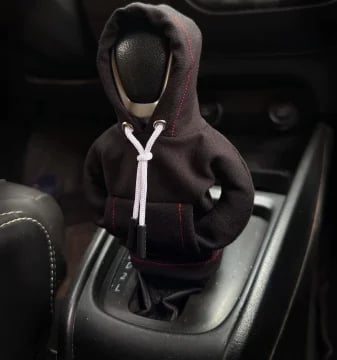Stylische Schaltknauf Hoodie Abdeckung für dein Auto. Verleiht dem Autoinnenraum eine persönliche Note & Schutz.