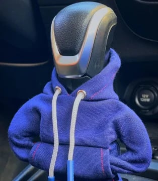 Autozubehör Geschenk: Schaltknauf Hoodie Abdeckung. Praktischer Schutz und cooles Design für jeden Schaltknauf.