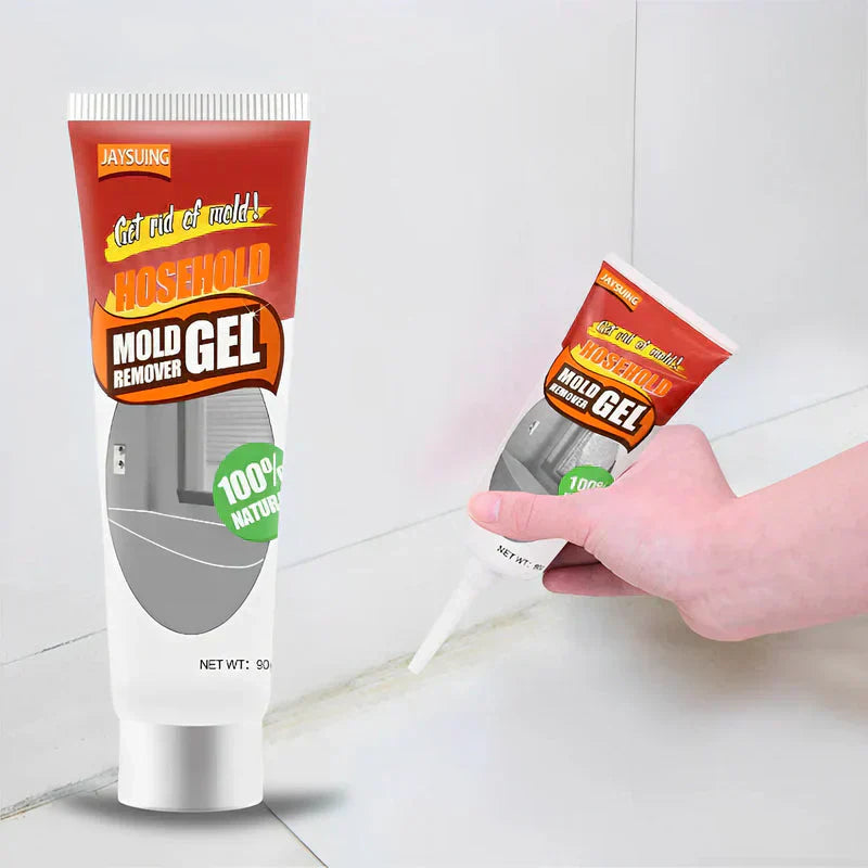 Schimmelentferner Gel, leistungsstarker Küchen- und Haushaltsreiniger gegen Schimmel auf verschiedenen Oberflächen.