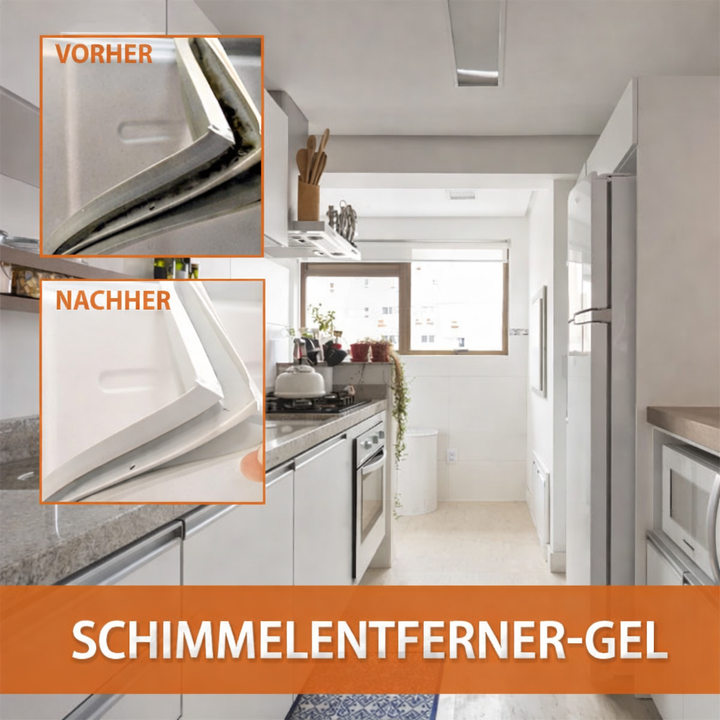 Schimmelgel zur effektiven Entfernung von Schimmel & Pilzen. Für dauerhaft reine, desinfizierte Oberflächen.