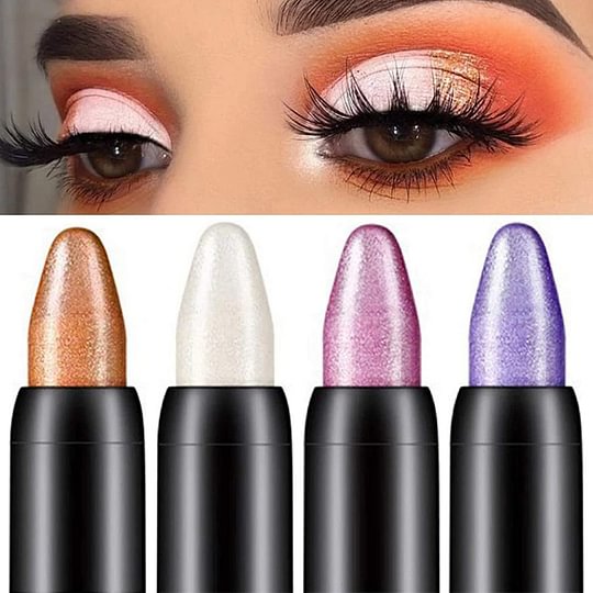 Cremiger Glitzer Lidschattenstift, ombre-farben für beeindruckendes Augen-Makeup.