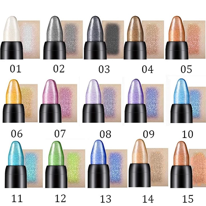 Wasserfester Schimmer-Lidschattenstift, Ombre-Effekt, einfach aufzutragen für ein tolles Augen-Makeup.