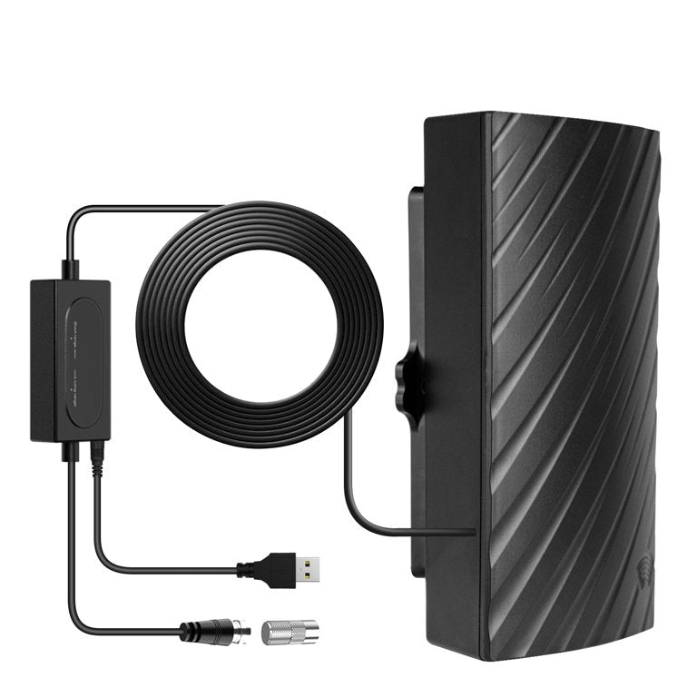 Ultrakompakte HDTV Antenne für kostenlosen digitalen TV-Empfang in 4K zu Hause.