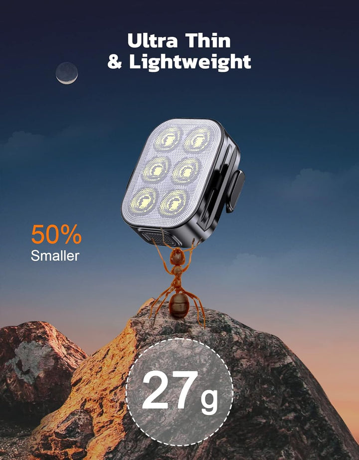 Fahrradlicht Set mit USB-Ladefunktion, LED-Sicherheit für Rennrad, hell und kompakt für Pendler.