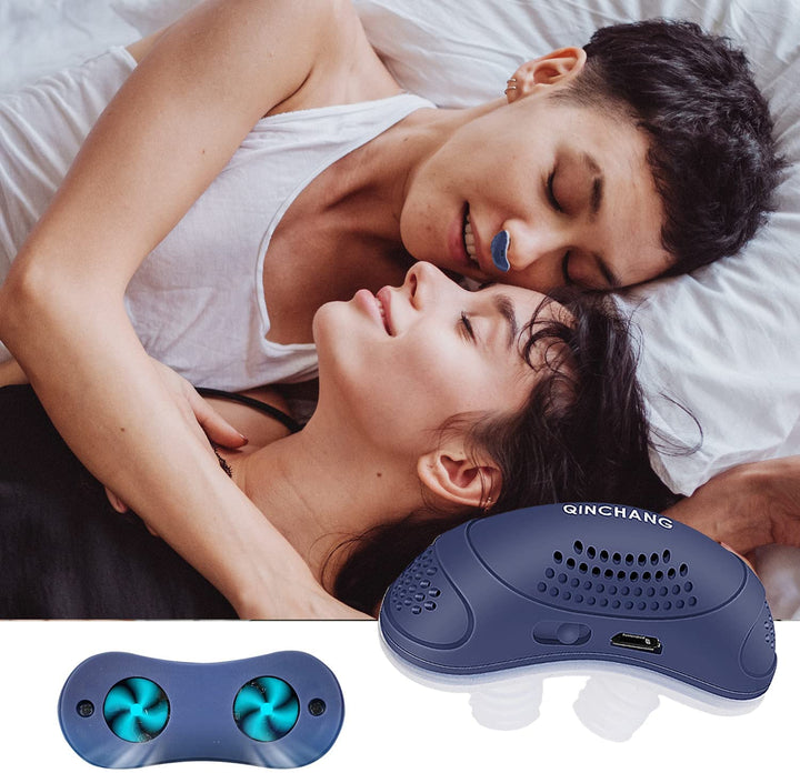 Kompaktes Micro-CPAP Anti-Schnarch-Gerät für ruhigen Schlaf; reisefreundlich & effektiv gegen Schlafapnoe.