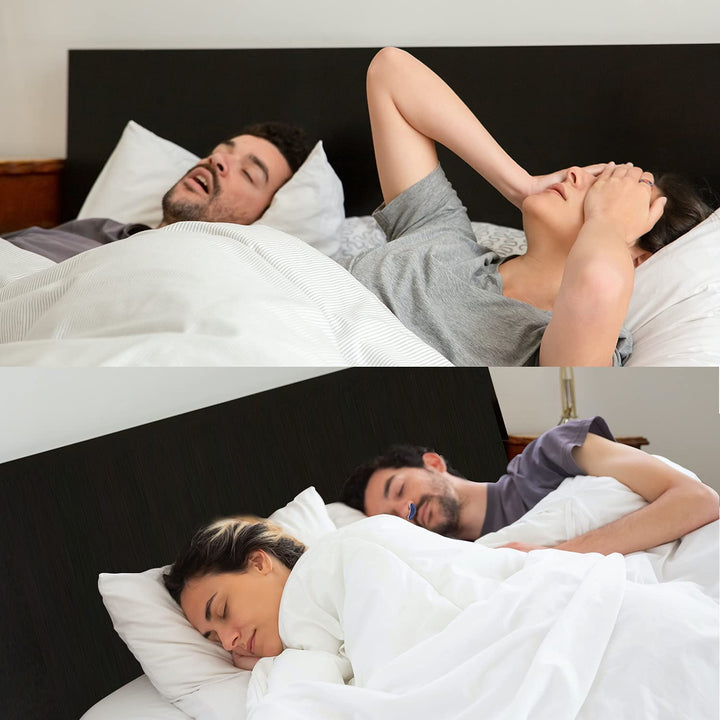 Innovatives, schlauchloses Schnarchgerät für Unisex; maskenfrei für angenehmen, ungestörten Schlaf.