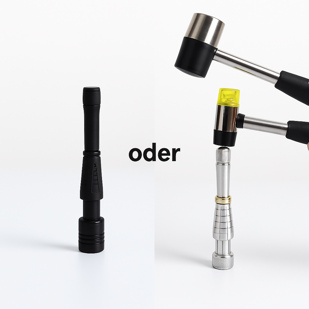 Digitaler Messschieber für exakte Messungen beim DIY Schmuck. Präzisionswerkzeug für professionelle Ringherstellung.