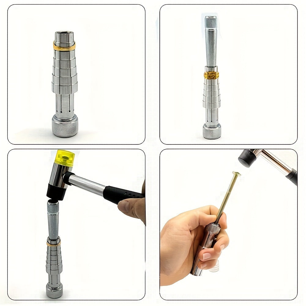 Hochwertiges Schmuckwerkzeug Set mit Ringdorn, Zangen & Biegevorrichtung für DIY Ringe & Metallbiegen.