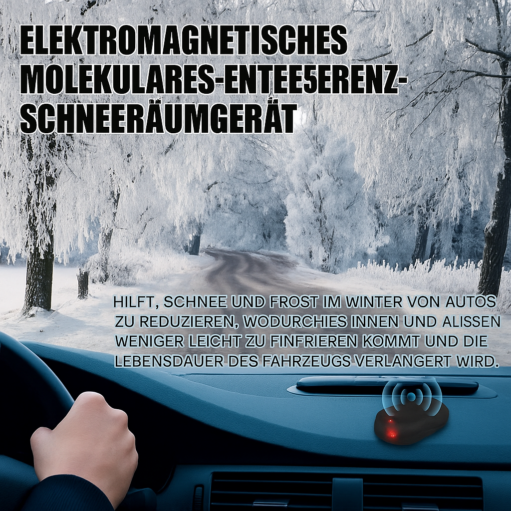 Kratzfreier Scheibenenteiser für Fahrzeuge. Schützt Ihr Auto vor Frost und sorgt für klaresicht.