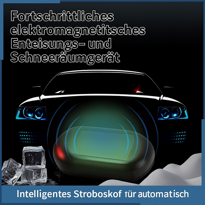 Smartes Fahrzeugzubehör für Winter: Automatischer schnellenteiser für eisfreie, kratzfreie Scheiben.