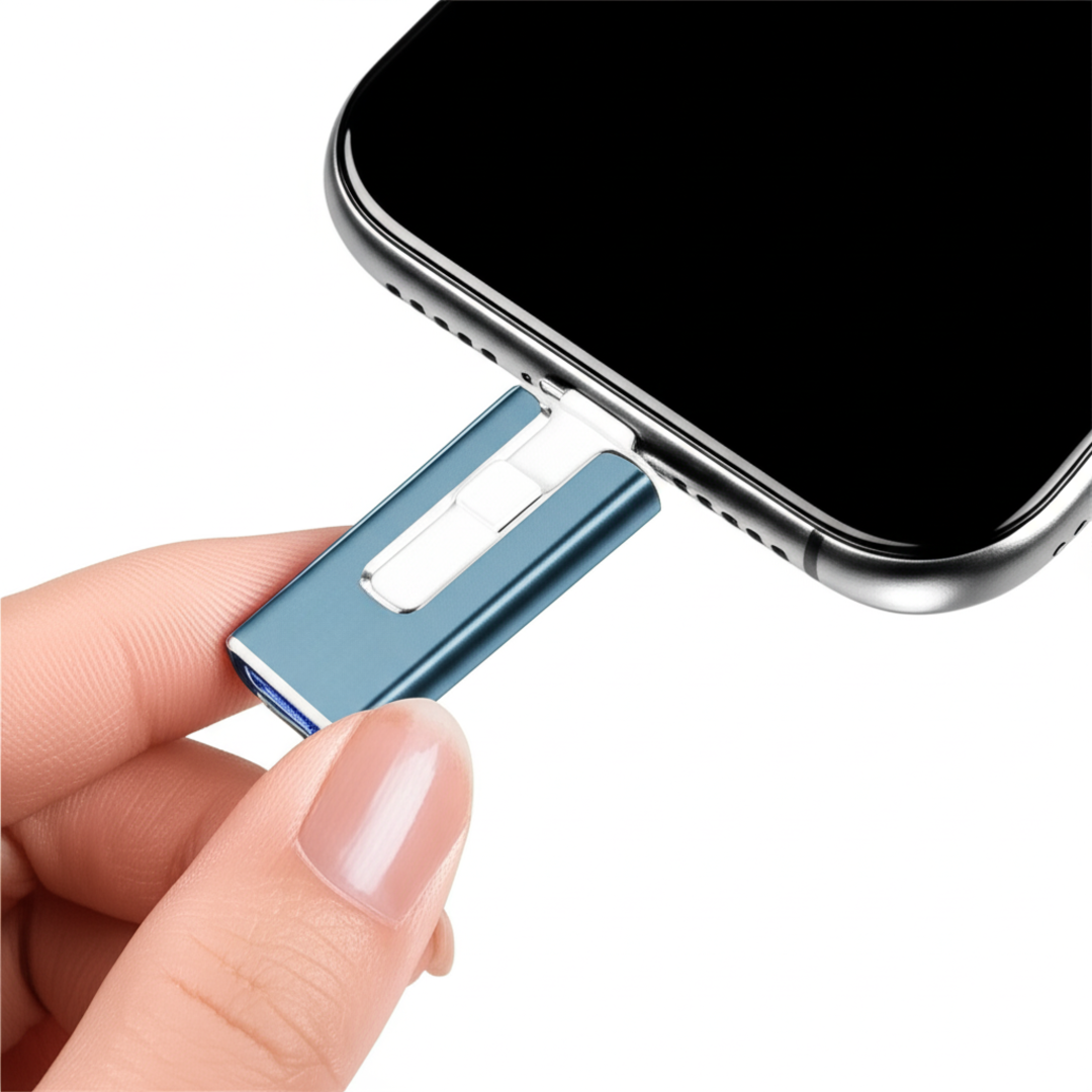 Elektronik: Vielseitiger USB Stick für schnellen Dateitransfer und extra Speicherplatz für Mobilgeräte.