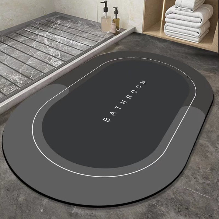 Schnelltrocknende, rutschfeste Badezimmermatte in modernem Design. Ultra-saugfähige Badematte für Ihr Bad.