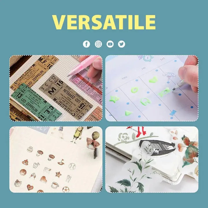 Präzisions-Klebestift beim Basteln eines Papiermodells verwendet. Schnelltrocknend für kreative Ergebnisse.