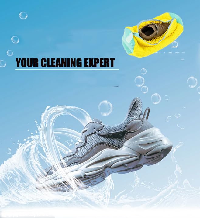 Robuster Wäschebeutel für Sportschuhe, sorgt für gründliche Reinigung ohne Abnutzung.