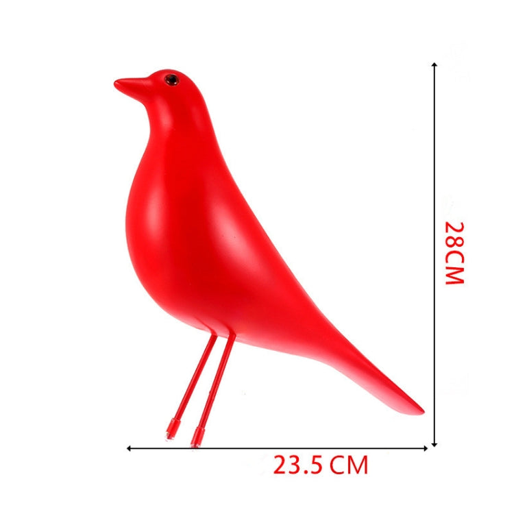 Zeitlose schwarze Vogel Deko Skulptur, elegantes Design-Objekt für Regale und Sideboards Zuhause.