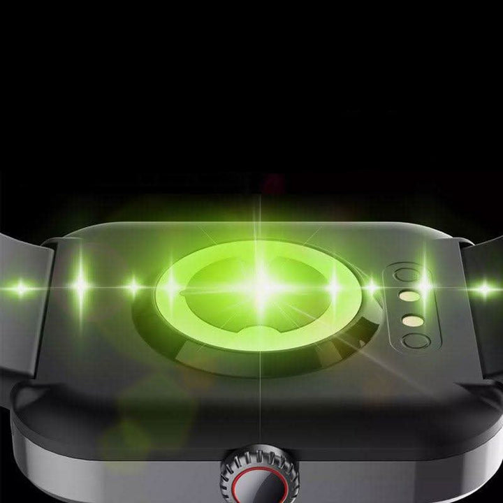 Alltags-Smartwatch mit nicht-invasiver Blutzucker-Messung, Herzfrequenz- & Schlaf-Tracking am Handgelenk.