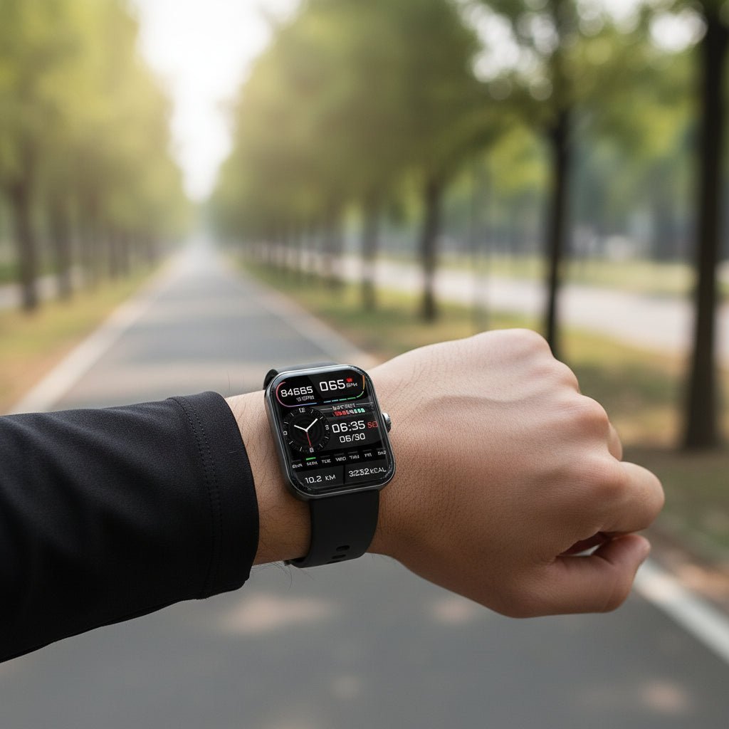 Fitness-Tracker & Aktivitäts-Tracker mit Blutzucker-Messung & Schlafmonitor. Perfekt für aktive Lebensstile.