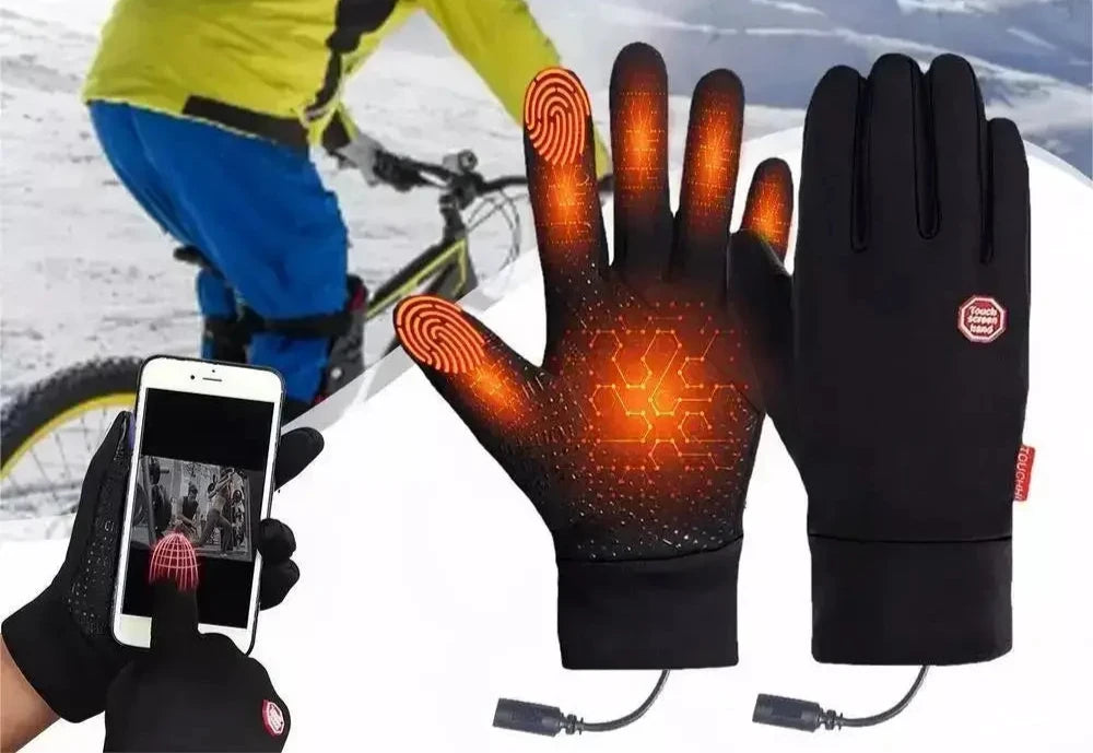 Stilvolle, robuste Winterhandschuhe (unisex) in Schwarz für sofortige Wärme und effektiven Schutz vor Kälte.